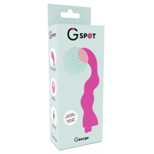 G-spot-George G-spot Vibrator Gum Pink-Silicone, 10 velocità 10 G-spot-George G-spot Vibrator Gum Pink-Silicone, 10 velocità · Vibratori (imaginea 5)