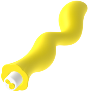 G-spot-Gavyn Vibrator G-spot Giallo-Silicone, 10 velocità · Vibratori (imaginea 2)