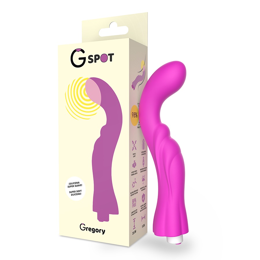G-spot-Gregory Viola G-spot Vibratore-Silicone, 10 velocità · Vibratori