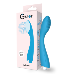G-spot-Gylbert Turquoise Blue Vibrator per G-spot-Silicone, 10 · Vibratori