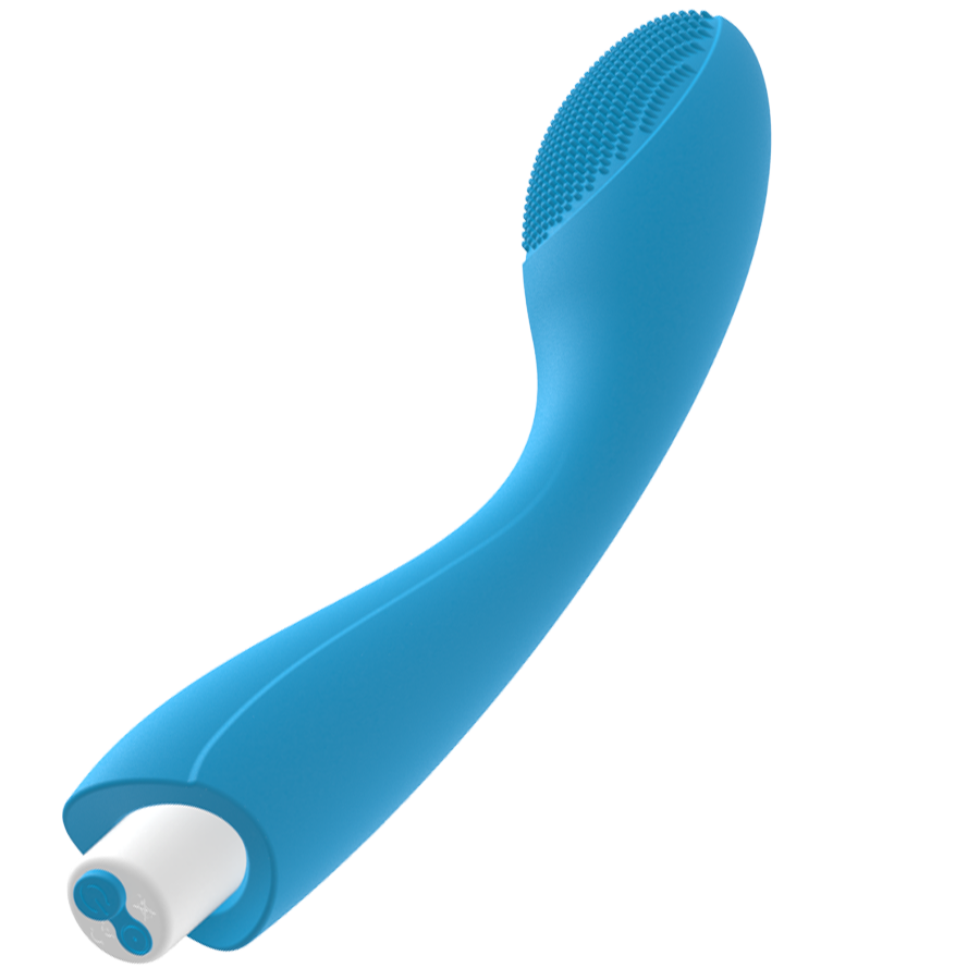 G-spot-Gylbert Turquoise Blue Vibrator per G-spot-Silicone, 10 5 G-spot-Gylbert Turquoise Blue Vibrator per G-spot-Silicone, 10 · Vibratori (imaginea 5)