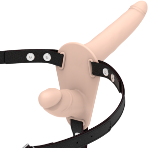 Fetish Submissive Harness-Imbracatura Doppia Penetrazione Silicone · Strap-on & Imbracature