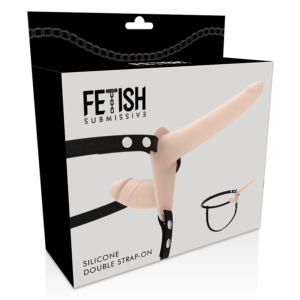 Fetish Submissive Harness-Imbracatura Doppia Penetrazione Silicone · Strap-on & Imbracature (imaginea 5)