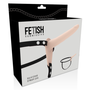 Fetish Submissive Harness-Imbracatura Silicone Flesh 15 cm · Strap-on & Imbracature (imaginea 3)