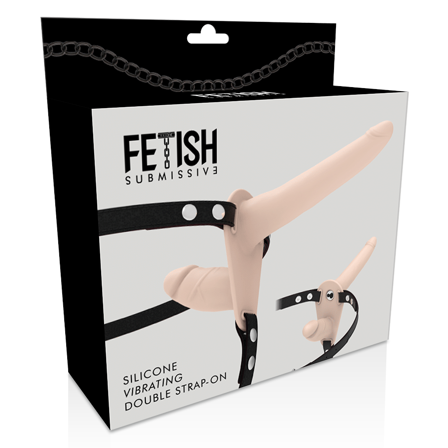 Fetish Submissive Harness-Imbracatura doppia penetrazione Flesh Up · Strap-on & Imbracature (imaginea 4)