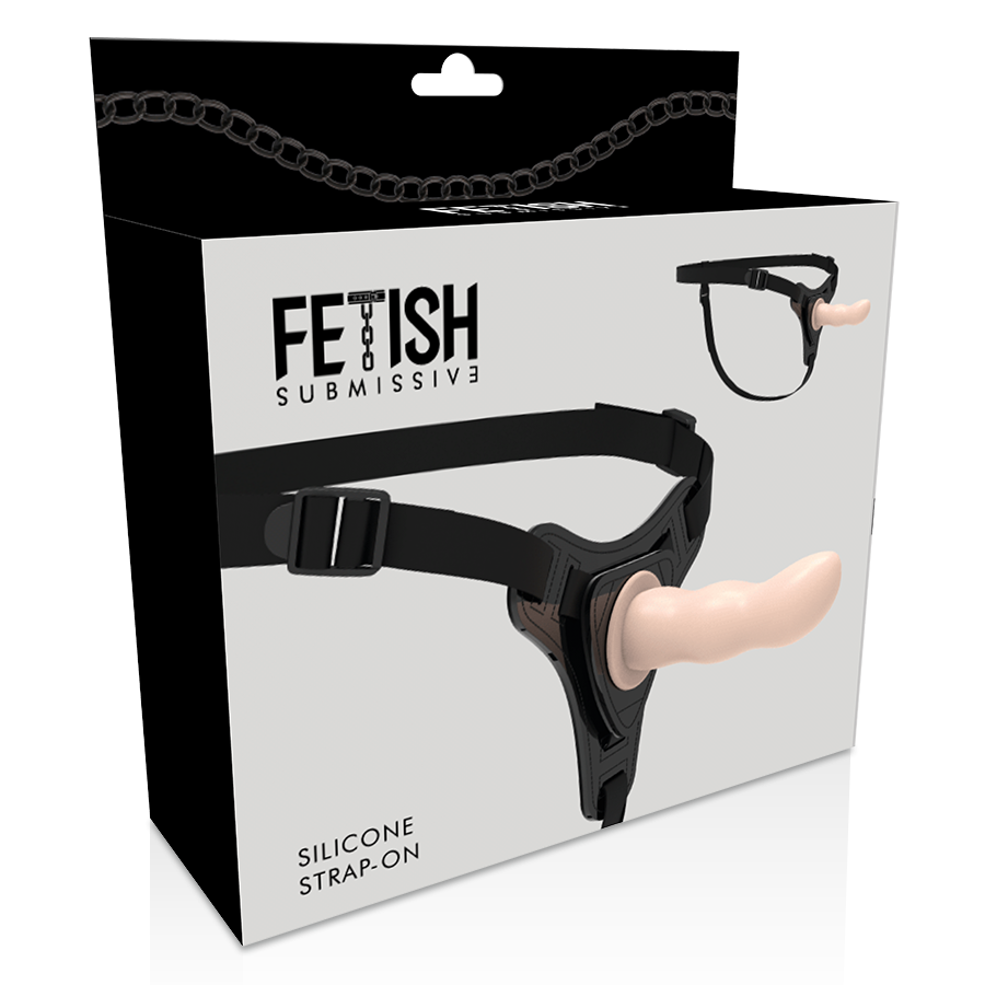Fetish Submissive Harness-Imbracatura Silicone Flesh G-spot 12.5 cm 5 Fetish Submissive Harness-Imbracatura Silicone Flesh G-spot 12.5 cm · Strap-on & Imbracature (imaginea 5)