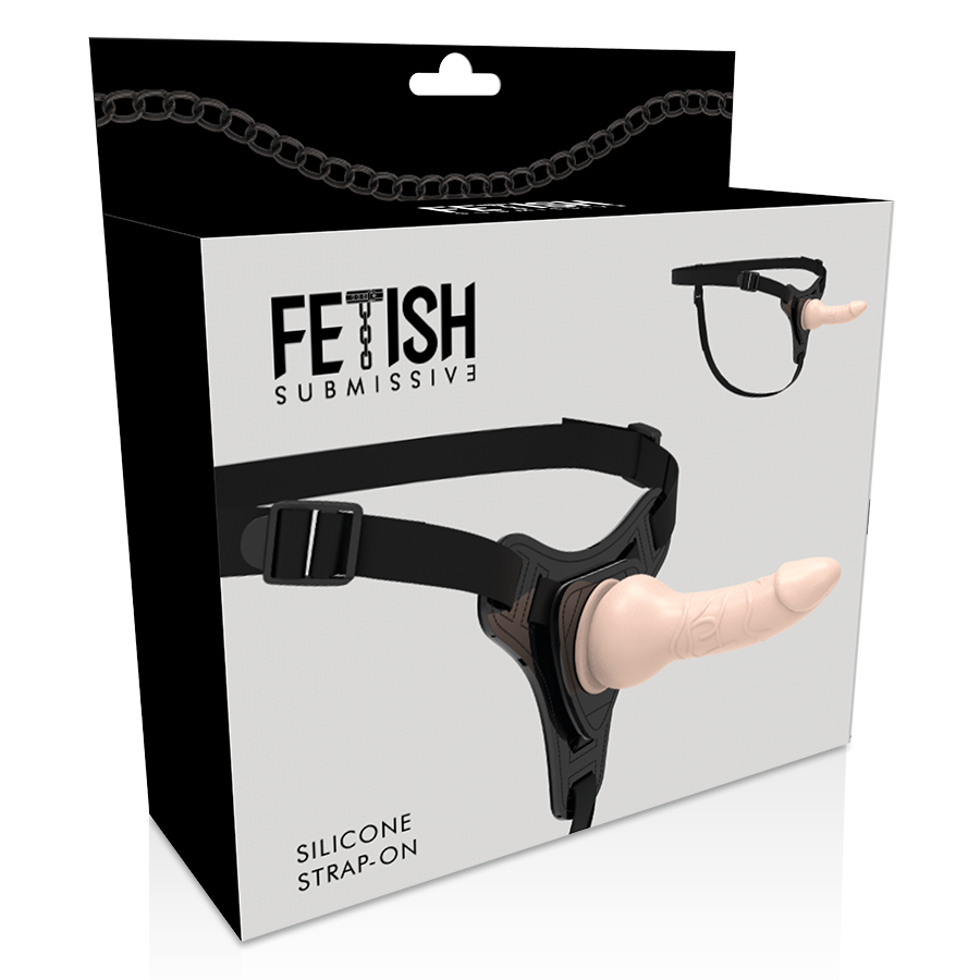 Fetish Submissive Harness-Imbracatura con Dildo Realistico in Silicone 16 cm 5 Fetish Submissive Harness-Imbracatura con Dildo Realistico in Silicone 16 cm · Strap-on & Imbracature (imaginea 5)