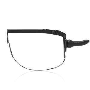 Fetish Submissive Harness-Imbracatura di Silicone Nero Realist 16 cm · Strap-on & Imbracature (imaginea 4)