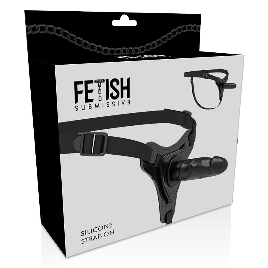 Fetish Submissive Harness-Imbracatura con Pene Realistico in Silicone 5 Fetish Submissive Harness-Imbracatura con Pene Realistico in Silicone · Strap-on & Imbracature (imaginea 5)