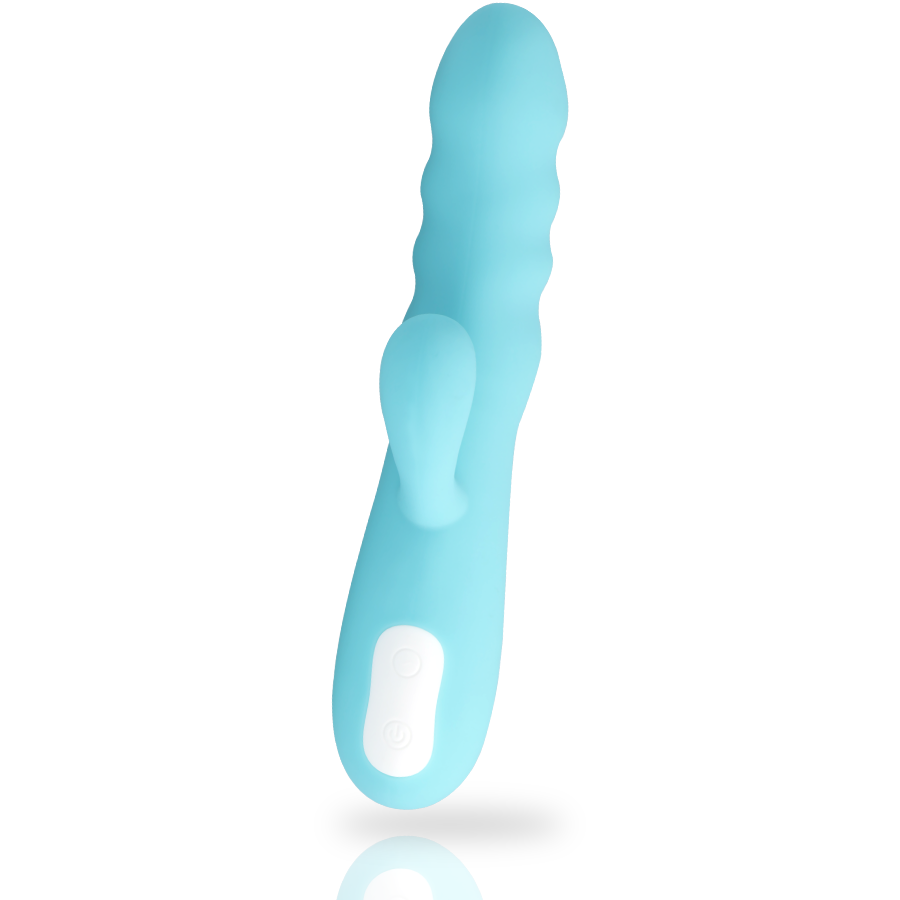 Mia-Eiffel Vibrator Turchese-Silicone, 10 velocità, Ricaricabile · Vibratori (imaginea 5)