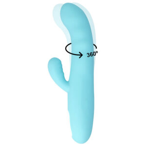 Mia-Eiffel Vibrator Turchese-Silicone, 10 velocità, Ricaricabile · Vibratori (imaginea 4)