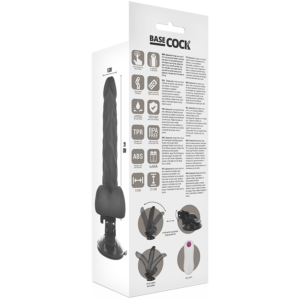 Basecock-Vibratore Articolabile, 21 cm, Telecomando con Filo · Vibratori (imaginea 2)