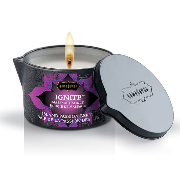Kamasutra Cosmetics-Candela Massaggio Passion Island 170GR · Massaggio erotico