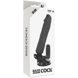 Basecock-Vibratore Realistico con Telecomando in TPE 20 cm · Vibratori (imaginea 4)