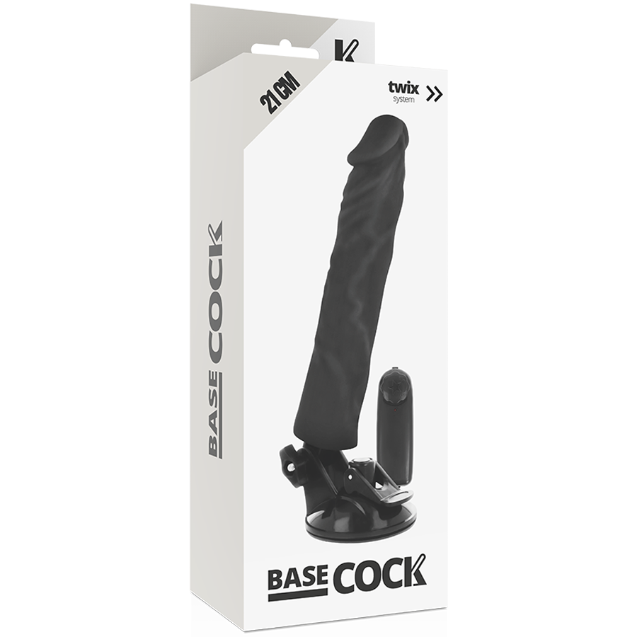 Basecock-Vibratore Realistico con Telecomando 21 cm, TPE · Vibratori (imaginea 4)