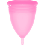 Stercup-Tazza mestruale in silicone Fda Rosa - Taglia L · Sesso orale & Corpo