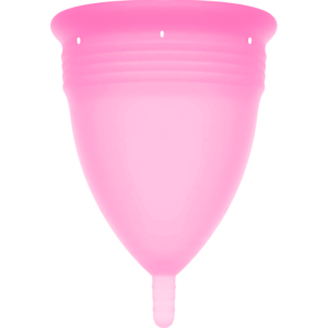 Stercup-Tazza mestruale in silicone Fda Rosa - Taglia L · Sesso orale & Corpo