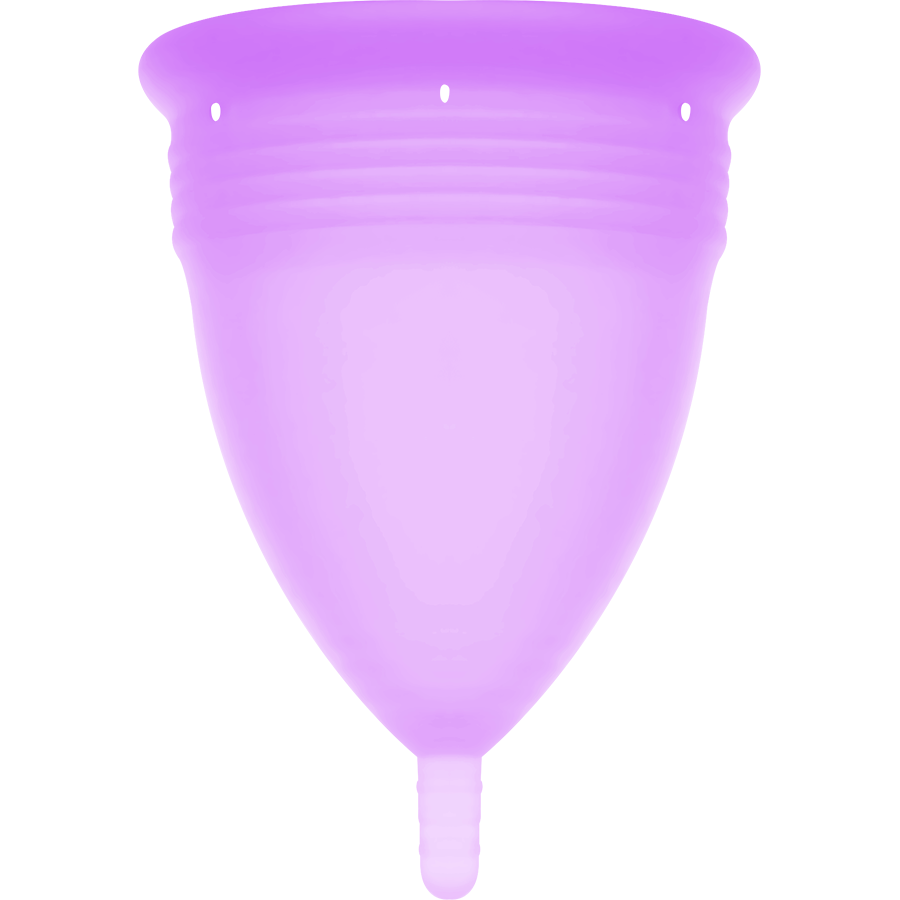 Stercup-Tazza mestruale in silicone Fda Violet - Size L