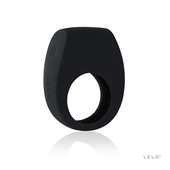 Lelo-Tor Ii Anello Vibratore per Coppia Nero-Silicone, 5 velocità