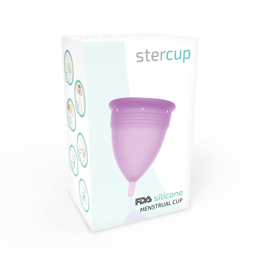 Stercup-Coppa Menstruale Silicone Fda Violet - Taglia S 4 Stercup-Coppa Menstruale Silicone Fda Violet - Taglia S · Sesso orale & Corpo (imaginea 4)