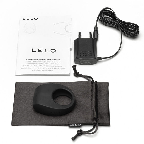 Lelo-Tor Ii Anello Vibratore per Coppia Nero-Silicone, 5 velocità 3 Lelo-Tor Ii Anello Vibratore per Coppia Nero-Silicone, 5 velocità · Anelli & Guaine per pene (imaginea 3)