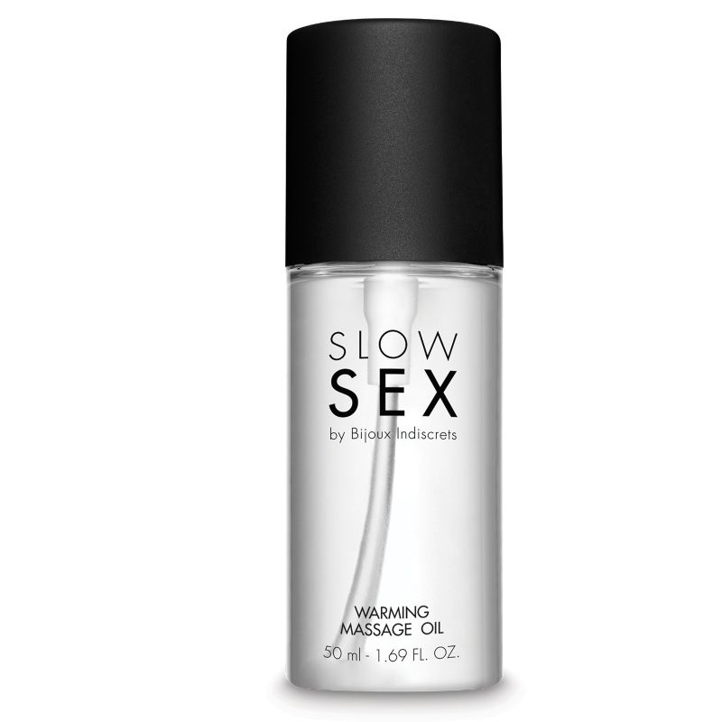 Bijoux Slow Sex-Slow Sex Massaggio Olio Effetto Riscaldante 50 ml 2 Bijoux Slow Sex-Slow Sex Massaggio Olio Effetto Riscaldante 50 ml — BIJOUX INDISCRETS · Massaggio erotico (imaginea 2)