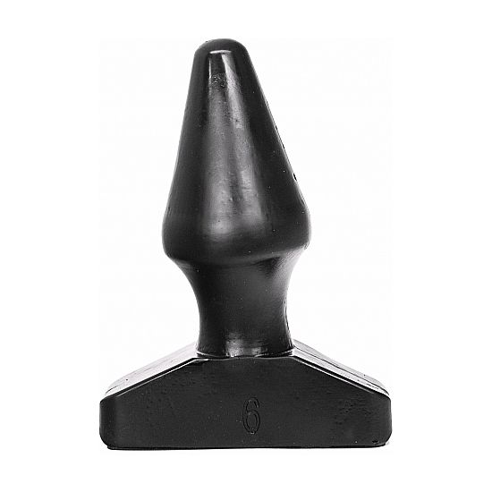 All Black-Plug anale 15,5 cm-Silicone, impermeabile · Accessori BDSM (immagine 3)