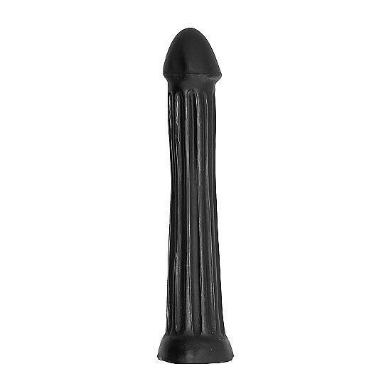 All Black-Plug Dildo 31 cm-Silicone · Accessori BDSM (immagine 3)