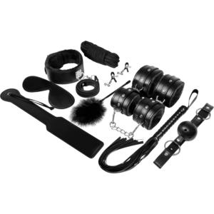 Experience-Set Bdsm Fetish Black Series-Metal · Bondage & Manette (imaginea 3)