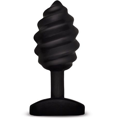 G-vibe-Gplug Twist con vibrazione Nero-Silicone, impermeabile · Accessori BDSM