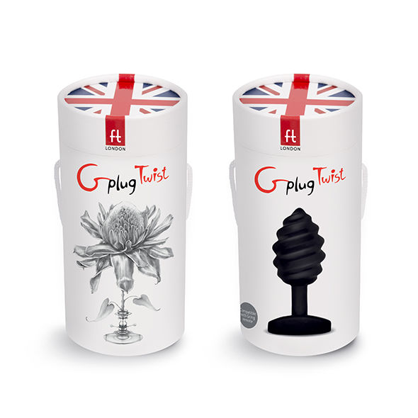 G-vibe-Gplug Twist con vibrazione Nero-Silicone, impermeabile · Accessori BDSM (immagine 4)