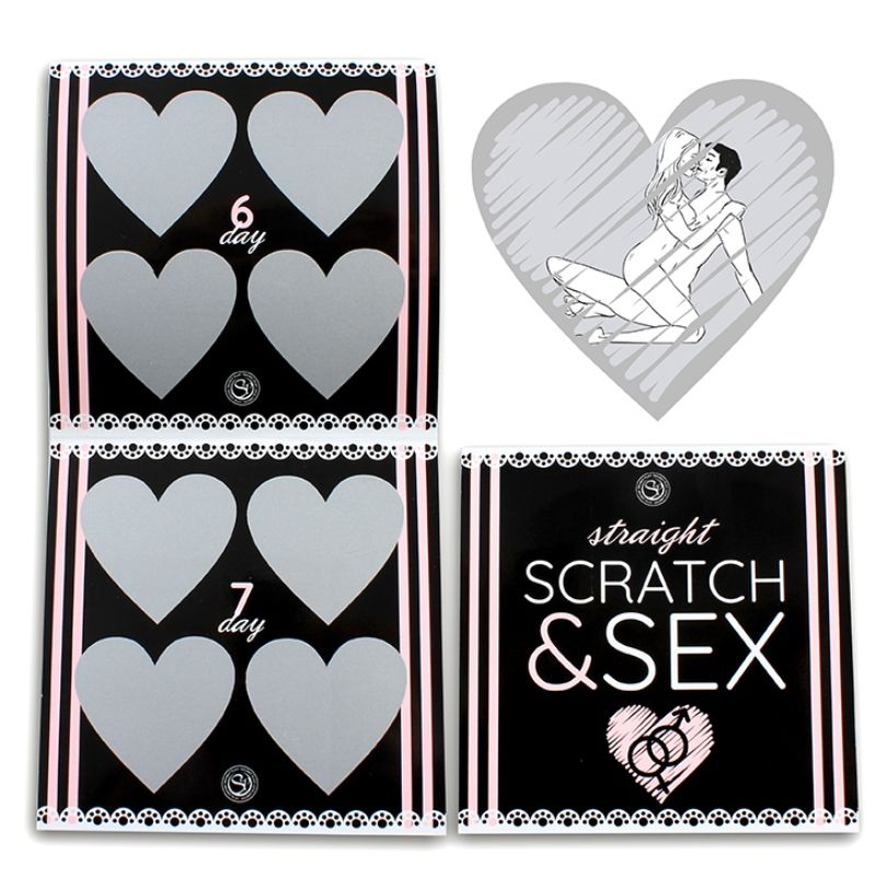 Secretplay 100% Games-Scratch & Sesso Gioco per Coppie Straight