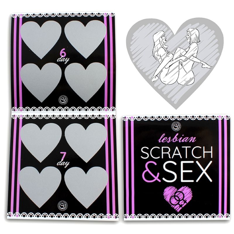 Secretplay 100% Games-Scratch & Sesso Gioco per Coppie Posizioni · Giochi erotici