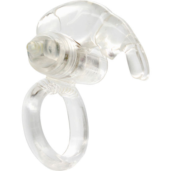 Seven Creations-Anello vibrante in silicone Trasparente