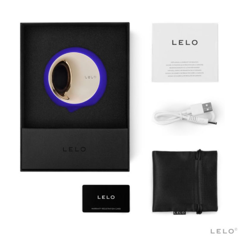 Lelo-Ora 3 Stimulator pentru Sex Oral Midnight Blue-Silicon, 12 · Vibratoare (imaginea 4)