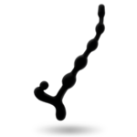 Addicted Toys-Bile Anale 22 cm Negre-TPR · Jucarii Anale