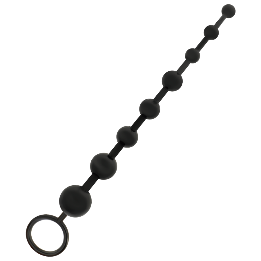 Addicted Toys-Perle Anali 29 cm Nero-TPR · Giocattoli anali