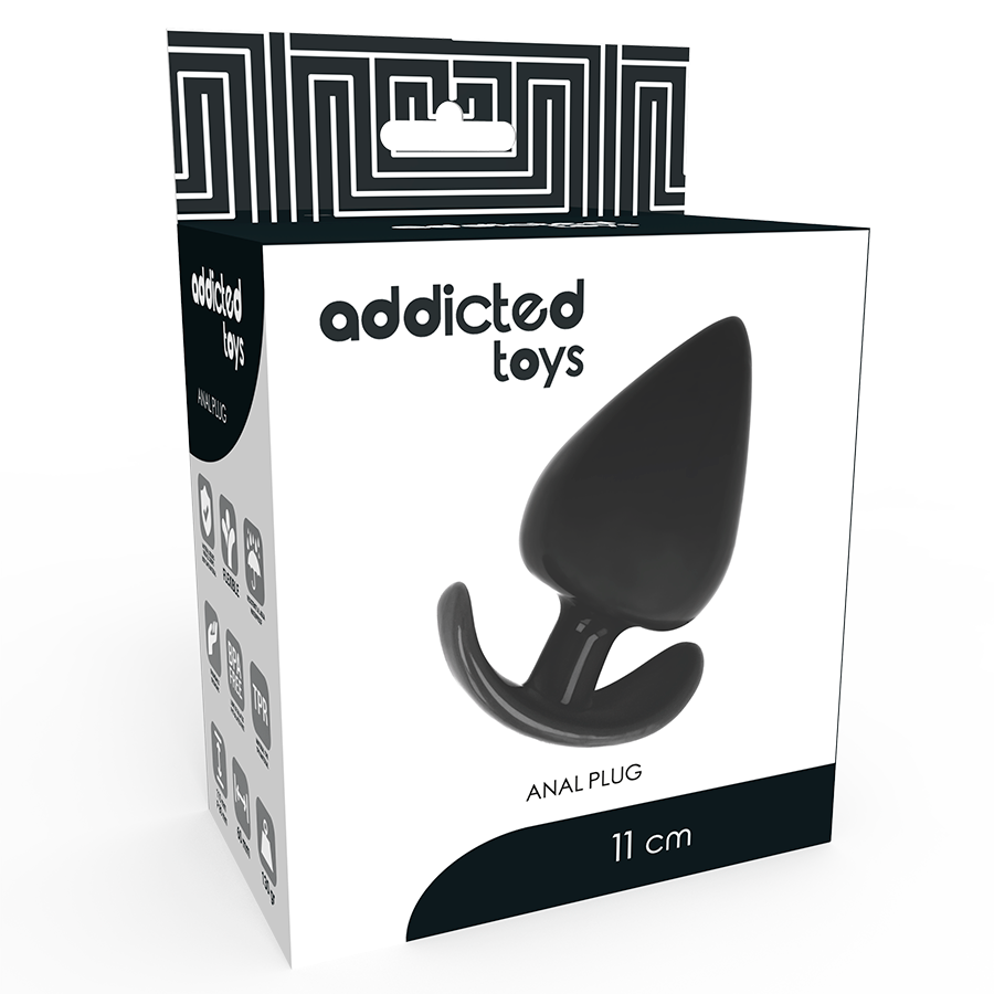 Addicted Toys-Plug anale 11 cm-TPR, impermeabile 3 Addicted Toys-Plug anale 11 cm-TPR, impermeabile · Accessori BDSM (immagine 3)