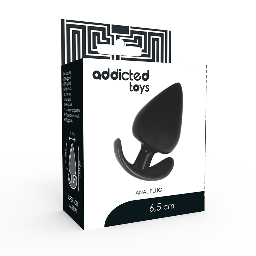 Addicted Toys-Plug anale 6.5 cm-Silicone, impermeabile 3 Addicted Toys-Plug anale 6.5 cm-Silicone, impermeabile · Accessori BDSM (imaginea 3)