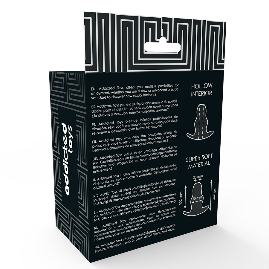Addicted Toys-Trasparente-TPE, impermeabile · Giocattoli anali (immagine 2)