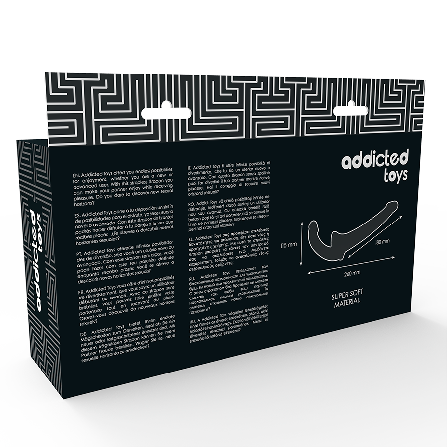 Addicted Toys-Dildo Rna S senza supporto naturale-silicone, impermeabile 4 Addicted Toys-Dildo Rna S senza supporto naturale-silicone, impermeabile · Strap-on & Imbracature (immagine 4)
