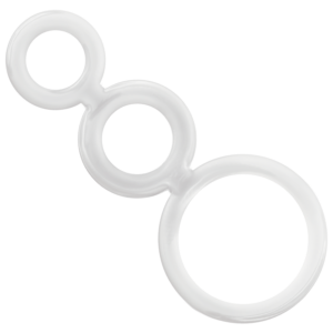 Addicted Toys-Set Anelli per Pene Trasparente
