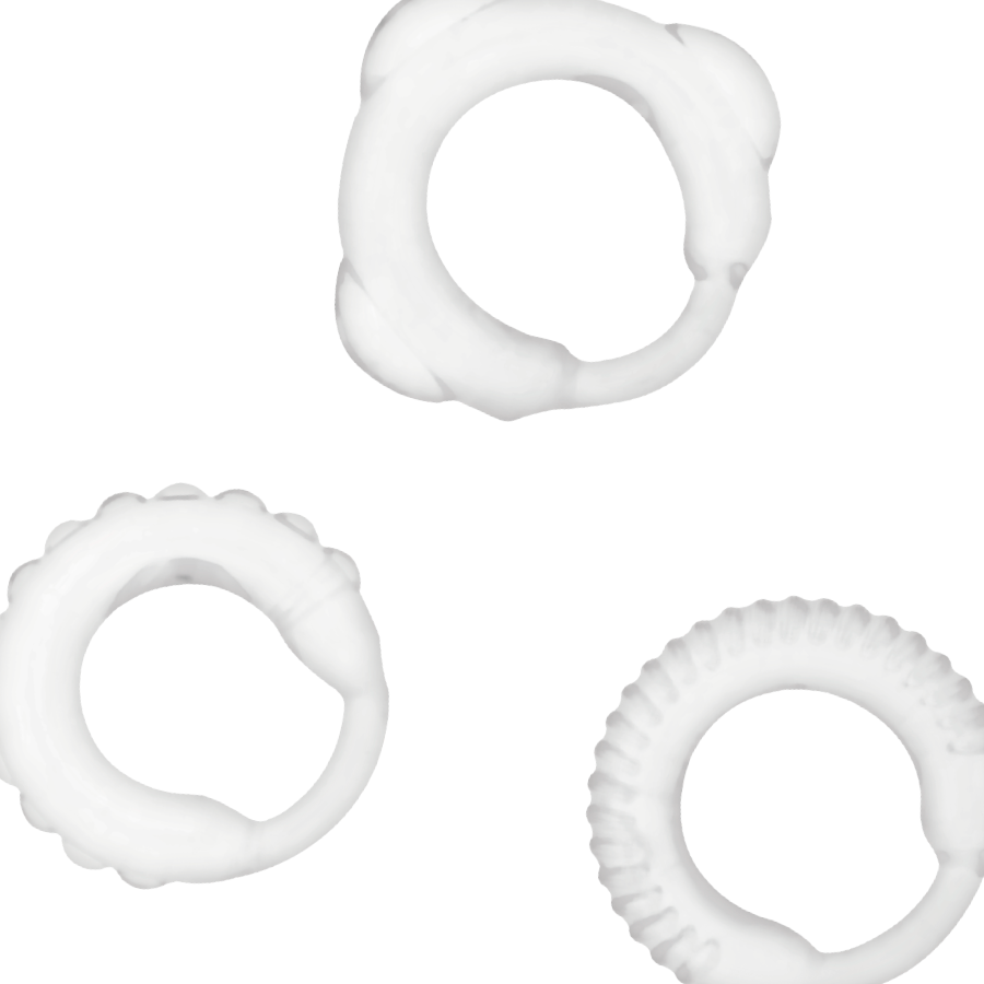 Addicted Toys-Set C-ring · Anelli & Guaine per pene (imaginea 10)