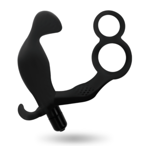 Addicted Toys-Plug anale con doppi anelli per pene e testicoli · Accessori BDSM