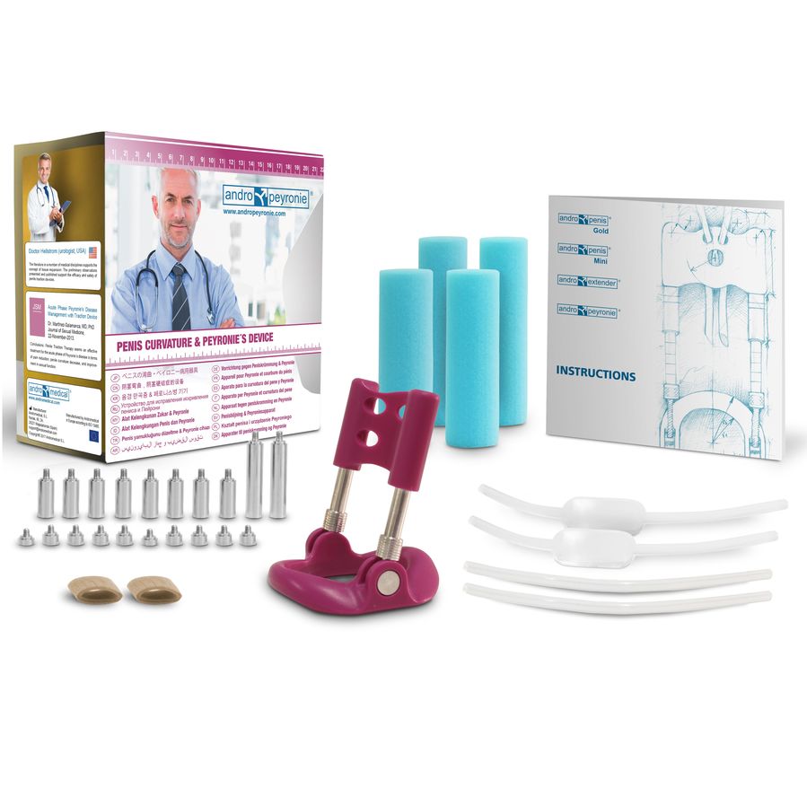 Andro Medical-Andropeyronie Correzione Curvatura Pene-Silicone 2 Andro Medical-Andropeyronie Correzione Curvatura Pene-Silicone · Anelli & Guaine per pene (imaginea 2)
