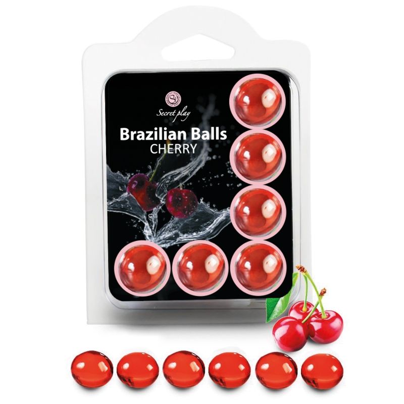 Secretplay Cosmetic-Ciliegie brasiliane 1 Secretplay Cosmetic-Bile Brazilians Cireșe · Lubrifiant
