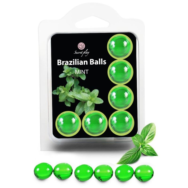 Secretplay Cosmetic-Set 6 Biglie Brasiliane Mint