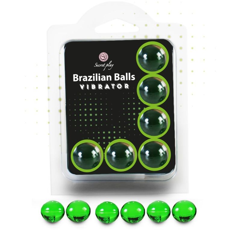 Secretplay Cosmetic-Set di 6 palle vibranti brasiliane 1 Secretplay Cosmetic-Set di 6 palle vibranti brasiliane · Lubrificanti