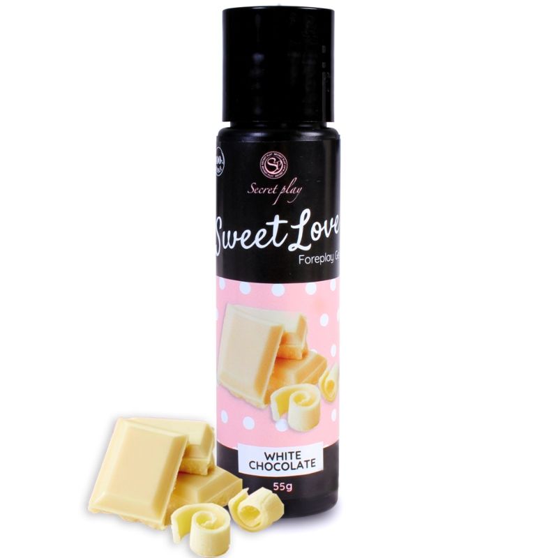 Secretplay Cosmetic-Gel Sweet Love Cioccolato Bianca 60 ml 1 Secretplay Cosmetic-Gel Sweet Love Cioccolato Bianca 60 ml · Lubrificanti