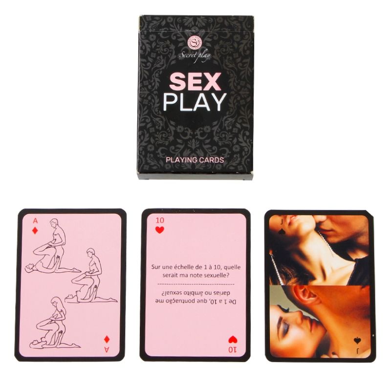 Secretplay 100% Games-Sesso Giocare Le carte da gioco (FR/PT)